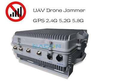 Wasserdicht IP64 Hochleistung 385w Drohnen-Signalstörgerät 1,5 km Langstrecken-GPS 2,4G 5,8G