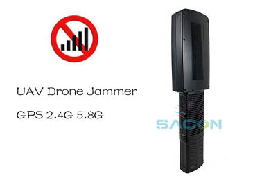 LED-Display 2.4G 5.8G GPS 20w Signal Störung Drohnen 4kg Gewicht 500m Reichweite