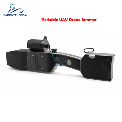 80wh Drohnen-Signalstörgerät Erzwungene Landung 1,3 km IP66 2,4 GHz 5,8 GHz