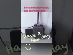 Maximaler 200w 1500m Abstand der Rucksack-Brummen-Signal-Verwürfelungsvorrichtungs-breiter Frequenz-Abdeckungs-VSWR