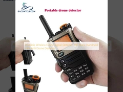 Tragbare drahtlose Drohnensignaldetektor 700-6Ghz Handheld UAV Anti-Drone Detektor