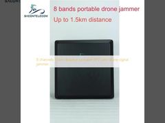 8-Kanal 1,5 km Reichweite tragbarer FPV-Drohnen-Signalstörer