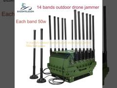 14-Kanal-Outdoor-wasserdichter Anti-Drohnen-Signalstörer 700W Hochleistung