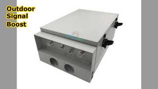 Boost-Signal: GSM 900 Glasfaser-Repeater