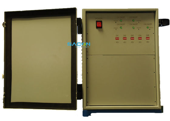 400W wasserdichter 4-Band-Handy-Jammer Signal-Jammer für Gefängnis und Außenbereich