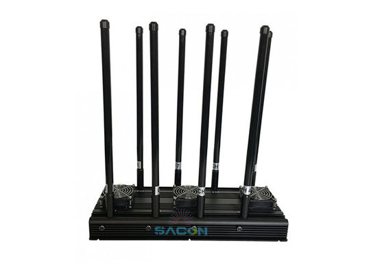 8 Bands Anti-Drone Signal Jammer 150w Hochleistung mit 1km Langstrecke