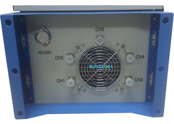 Außenwasserdichtes Drohnen-Signalstörgerät 5 Bands für Flugzeuge / Gefängnisse, 215w Leistung