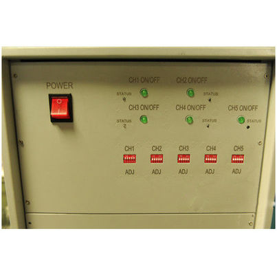 500W wasserdichter 5-Band-Outdoor-Hochleistungs-Signaljammer für 3G 4G LTE WLAN GPS-Blockierung