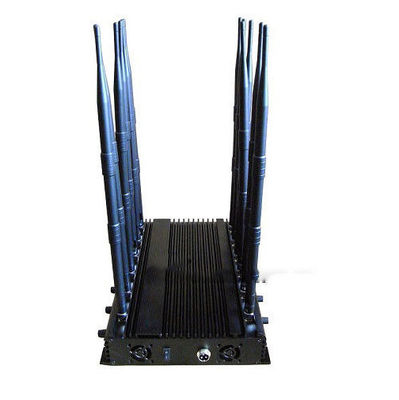 12 Antennen 30W Hochleistungs-GPS-Jammer mit 50m Reichweite und einstellbarem Signalblocker