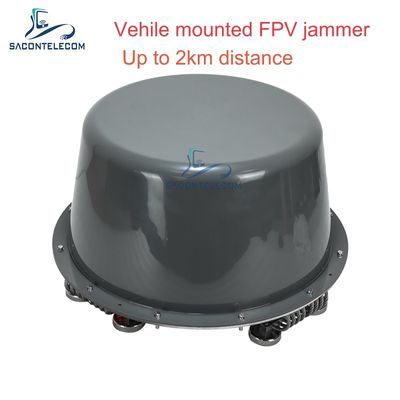 400-6Ghz 400 Watt Omni 360° Fahrzeugmontierte Drohne Signalstörgerät UAV Störgerät
