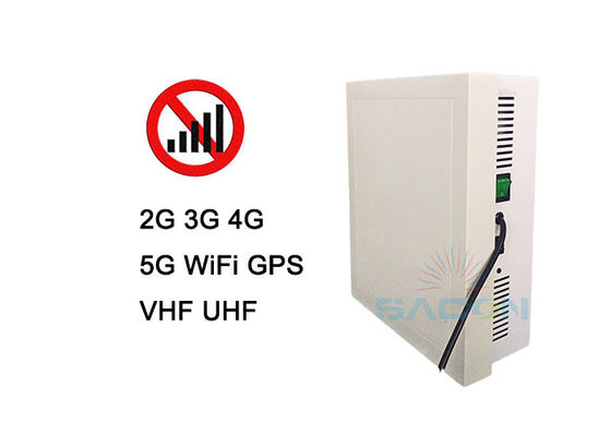 10-Kanal 5G-Signalstörsender mit 50m Reichweite und 26W Ausgangsleistung zum Blockieren von Mobiltelefonen
