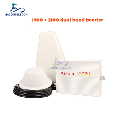 1800 MHz 2100 MHz Dual-Band-Verstärker AGC B1 B3 Ascom 8000 qm