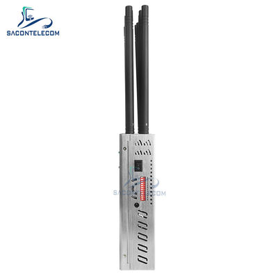 12 Bands 20W Handheld Signal Jammer mit 20m Radius für 2G 3G 4G 5G WiFi GPS Lojack VHF UHF
