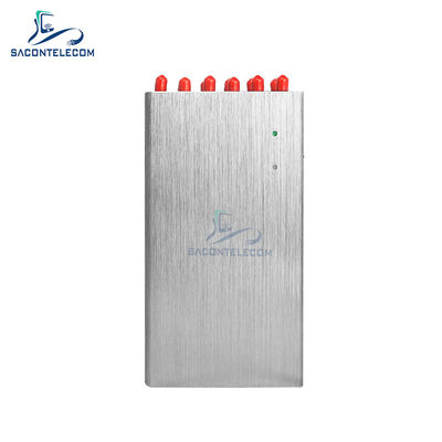 12 Bands 20W Handheld Signal Jammer mit 20m Radius für 2G 3G 4G 5G WiFi GPS Lojack VHF UHF