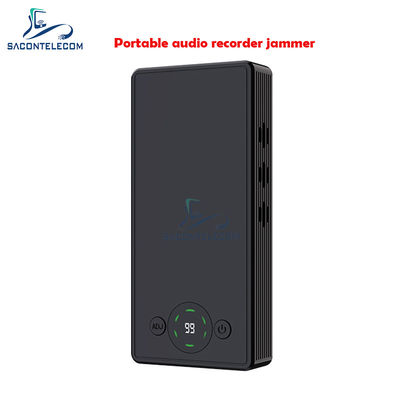 Tragbarer Audio-Recorder-Jammer mit 120 dB Schalldruck, 300° Anti-Aufnahme-Richtung und 4000 mAh Akku