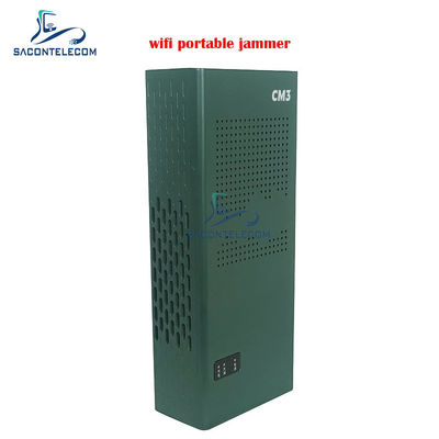Portable WiFi Signal Jammer Blocker mit 3 Kanälen (2.4G, 5.2G, 5.8G) und 10-15m Reichweite