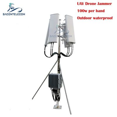 700W 3KM Outdoor Wasserdichter Drohnen-Signaljammer GPS-Signaljammer für UAV