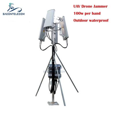 700W 3KM Outdoor Wasserdichter Drohnen-Signaljammer GPS-Signaljammer für UAV