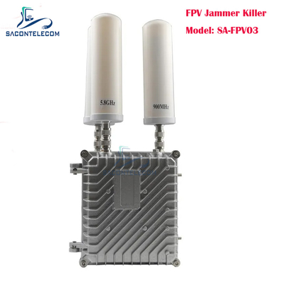 3-Band 150W UAV-Abwehrsystem Drohnen-Signalstörer mit 500m Radius für FPV und Drohnenabwehr