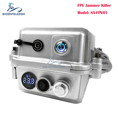 Handheld 50W Hochleistungs-tragbares Drohnenstörgerät mit 2,4G FPV-Signalblockierung