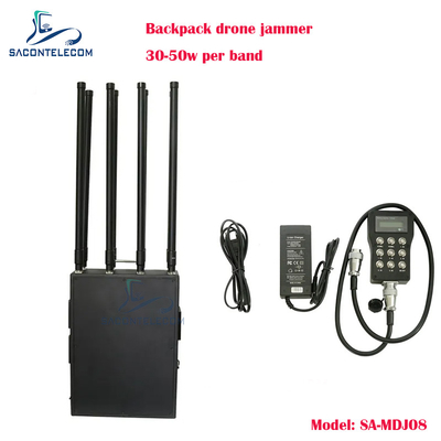 8 Bands 400w Power Man Pack Drohne Signal Störer Metallkoffer Rucksack UAV Drohne Störer
