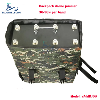 8 Bands 400w Power Man Pack Drohne Signal Störer Metallkoffer Rucksack UAV Drohne Störer