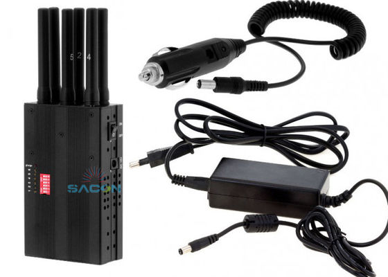 Leichtgewichts-Handheld-Signal-Jammer mit 3W Ausgangsleistung und 7,4V/4700mAh-Batterie für tragbare Verwendung