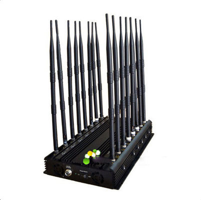 16 Antennen Einstellbare Leistung Fahrzeug montierte Lojack Mobilfunknetzwerk Blocker Signal Jammer mit 1 Jahr Garantie