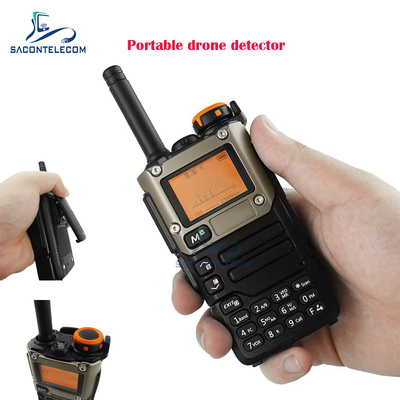 Tragbare drahtlose Drohnensignaldetektor 700-6Ghz Handheld UAV Anti-Drone Detektor