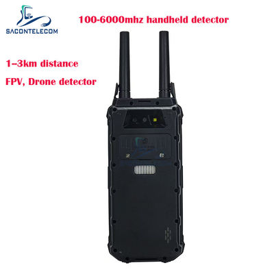 H2L 1.5Km Reichweite Handheld Drone Locator 100-6Ghz Portable FPV Drohne Detektor