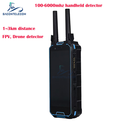 H2L 1.5Km Reichweite Handheld Drone Locator 100-6Ghz Portable FPV Drohne Detektor
