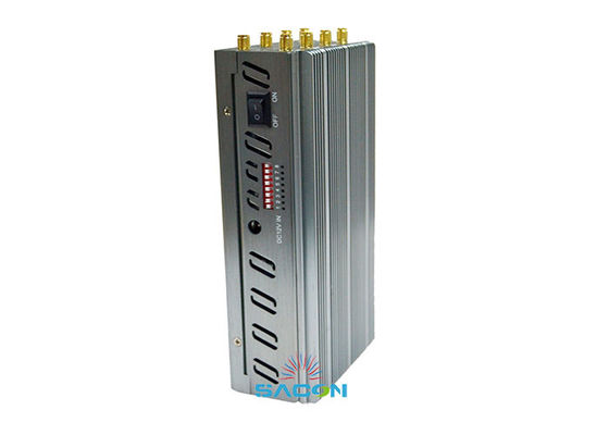 8 Watt Handheld Signal Jammer mit 30m Reichweite und 8 Antennen zur Blockade von Mobiltelefonen
