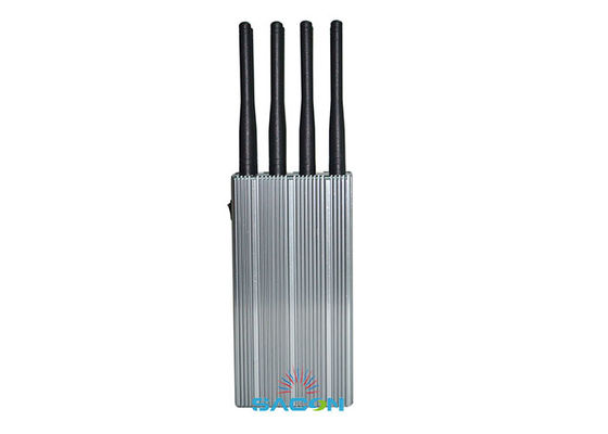 8 Watt Handheld Signal Jammer mit 30m Reichweite und 8 Antennen zur Blockade von Mobiltelefonen