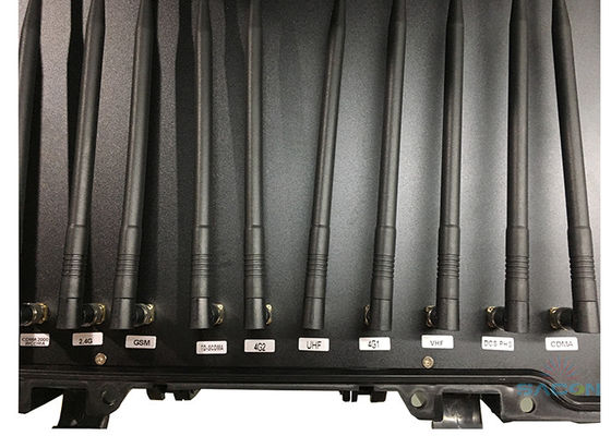 55W Hochleistungs-Handheld-Störgerät mit 11 Kanälen und eingebauter Batterie zur sicheren Signalblockade