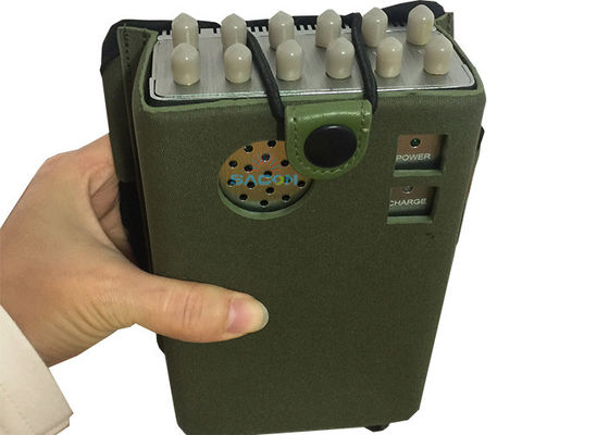 Portable Signal Jammer mit 12 Kanälen 10000mAh Batterie und 2-20m Schutzradius für GPS WiFi und 4G