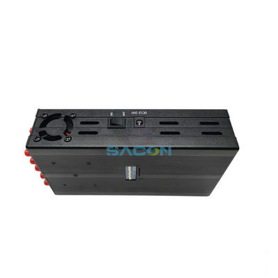 10-Band Handheld Signaljammer mit 20m Radius zum Blockieren von Handys