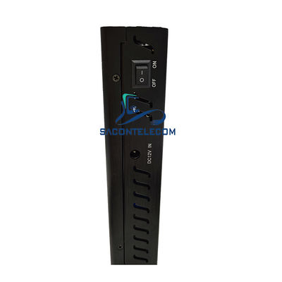 Tragbarer Signalstörsender mit 8000-mAh-Akku, 3 Bändern 315 MHz, 433 MHz, 868 MHz und 100 m Reichweite