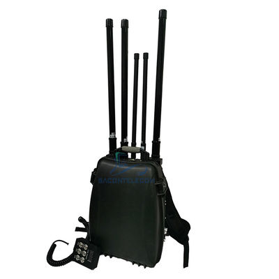 100w GPS WLAN Rucksack UAV 2,4 km Drohnen-Signalsperrer