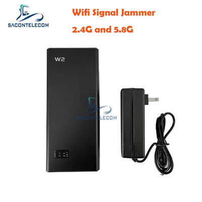 AC240V 3 Kanäle WiFi Signal Jammer mit 20m Reichweite und 4000mAH tragbare Batterie