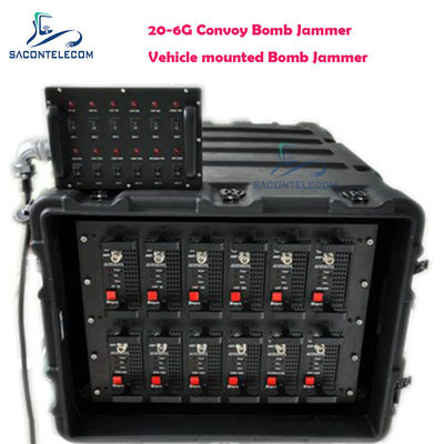 20-6Ghz 550w 11 Bänder Fahrzeugkonvoi Bombenstörer DDS Konvoi Störsystem
