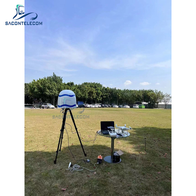360 Grad 3 km Entfernung UAV Signal Störgerät Drohnen-Erkennung Counter System