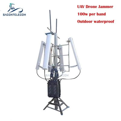 700W 3KM Outdoor Wasserdichter Drohnen-Signaljammer GPS-Signaljammer für UAV