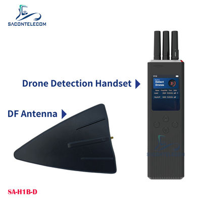 Handheld UAV Drohnen Detektor mit 3 km Detektionsdistanz Omnidirectional Antenne und passive Detektion für DJI-Serie