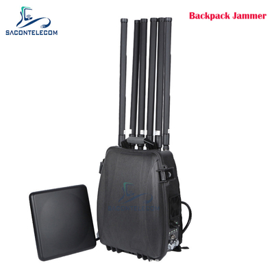 6 Kanäle 300w Leistungsstarker Rucksack Drohne Signal Störgerät 433 900mhz GPS 2.4G 5.8G