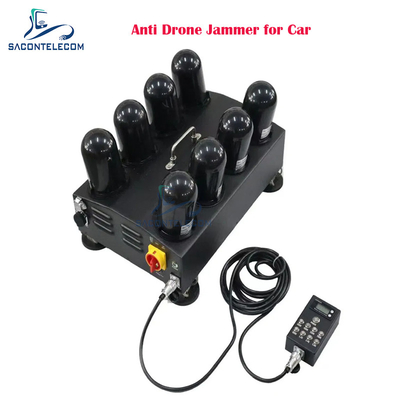 8 Kanäle 400w Anti-Drohnen-Signalstörgerät 1.5G 2.4G 5.8G 5.2G FPV Drohnenstörgerät für Auto