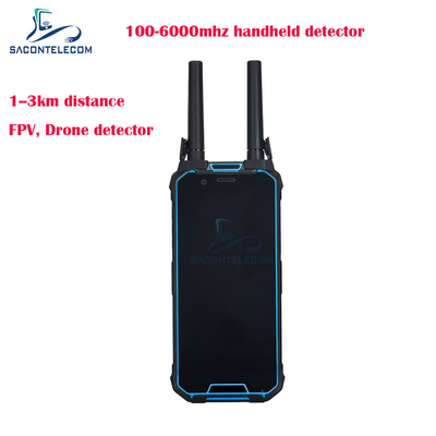 H2L 1.5Km Reichweite Handheld Drone Locator 100-6Ghz Portable FPV Drohne Detektor