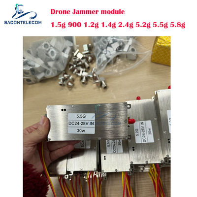 30W 1.5G GPS Anti-Drohnen-Jammer-Modul mit kundenspezifischer Frequenz für RF-Störsender